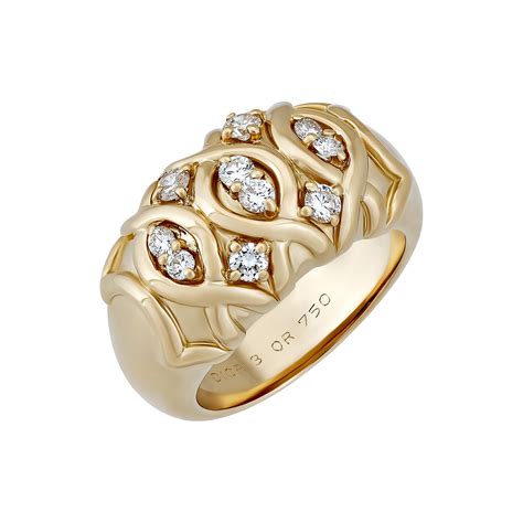 is the dior ring real gold|christian Dior rings for women.